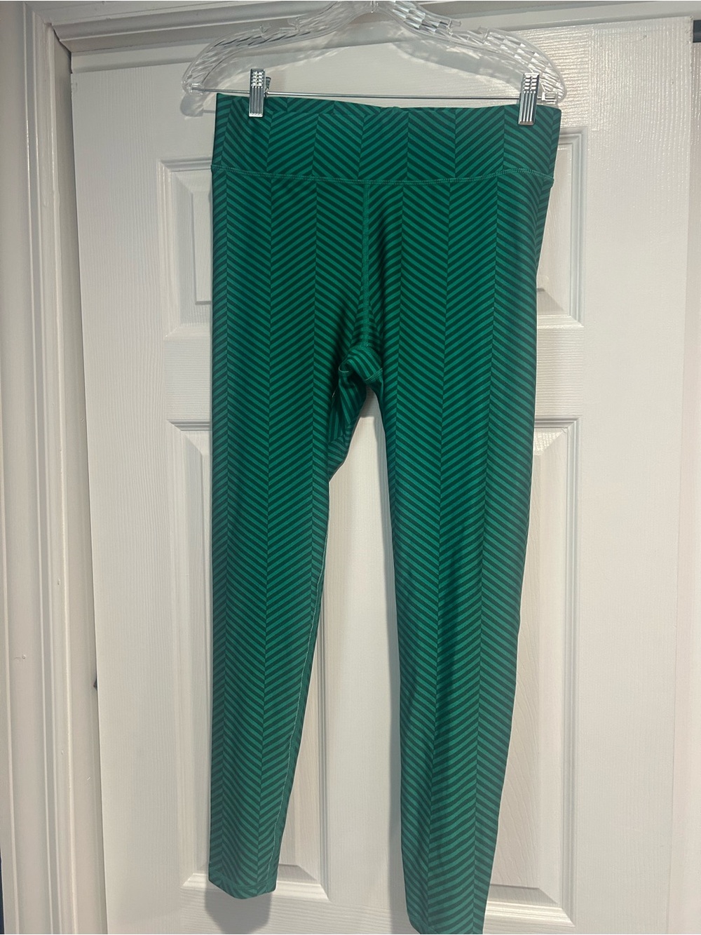 Terez Emerald Chevron Women's Leggings